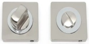 Ручка поворотная KEDR R06 06-05 SN CP ( сатин / хром )
